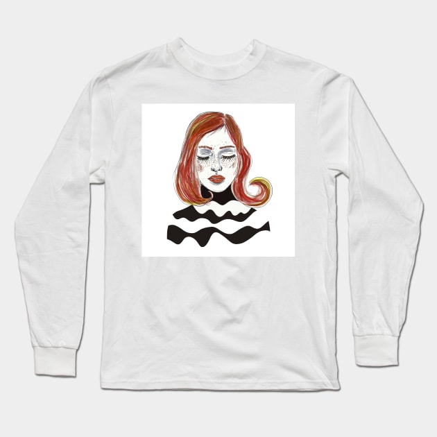 Armanda Long Sleeve T-Shirt by GalartCreations